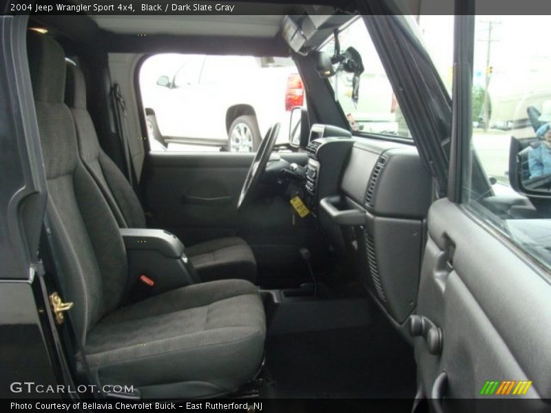 Black / Dark Slate Gray 2004 Jeep Wrangler Sport 4x4