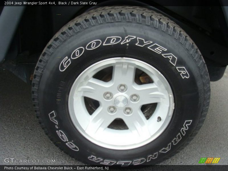 Black / Dark Slate Gray 2004 Jeep Wrangler Sport 4x4