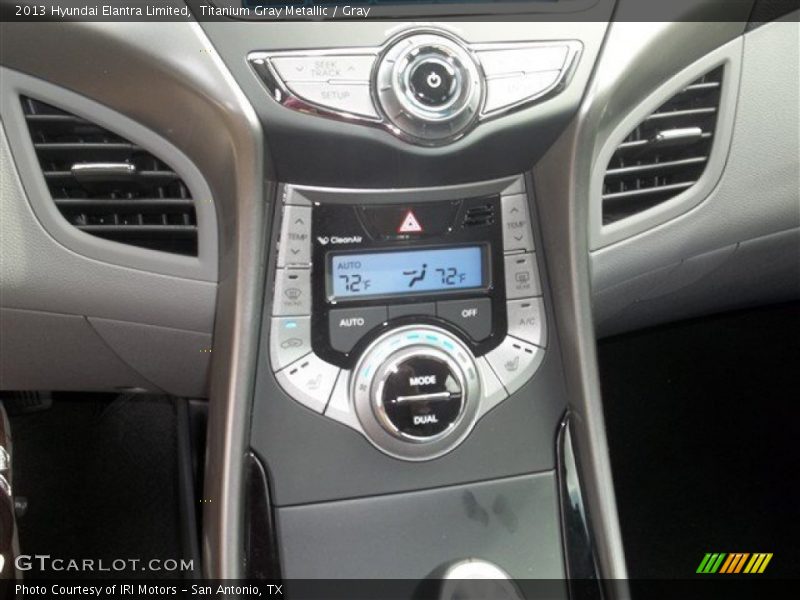 Titanium Gray Metallic / Gray 2013 Hyundai Elantra Limited