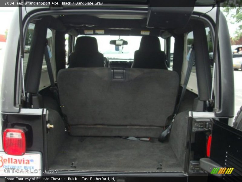 Black / Dark Slate Gray 2004 Jeep Wrangler Sport 4x4