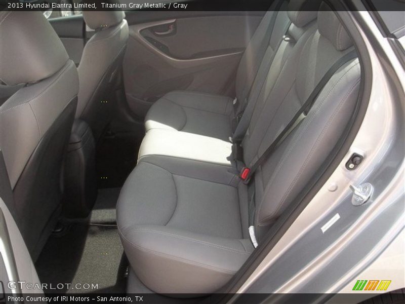 Titanium Gray Metallic / Gray 2013 Hyundai Elantra Limited