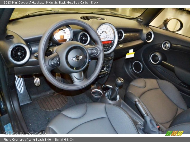 Midnight Black Metallic / Carbon Black 2013 Mini Cooper S Hardtop