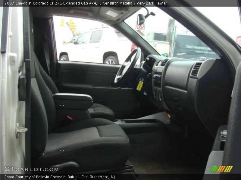 Silver Birch Metallic / Very Dark Pewter 2007 Chevrolet Colorado LT Z71 Extended Cab 4x4