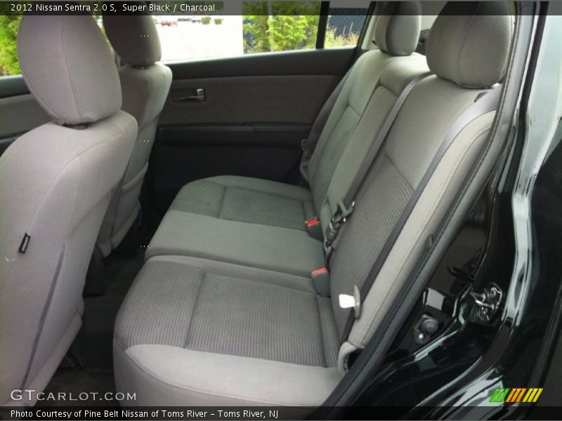 Super Black / Charcoal 2012 Nissan Sentra 2.0 S