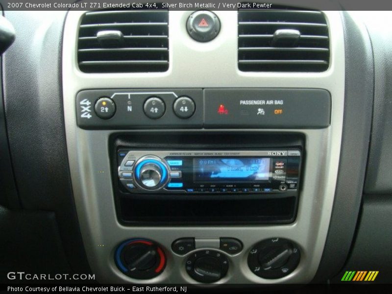 Silver Birch Metallic / Very Dark Pewter 2007 Chevrolet Colorado LT Z71 Extended Cab 4x4