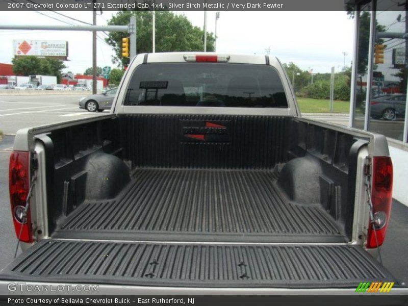 Silver Birch Metallic / Very Dark Pewter 2007 Chevrolet Colorado LT Z71 Extended Cab 4x4