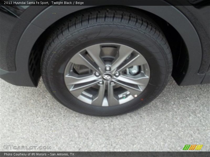 Twilight Black / Beige 2013 Hyundai Santa Fe Sport