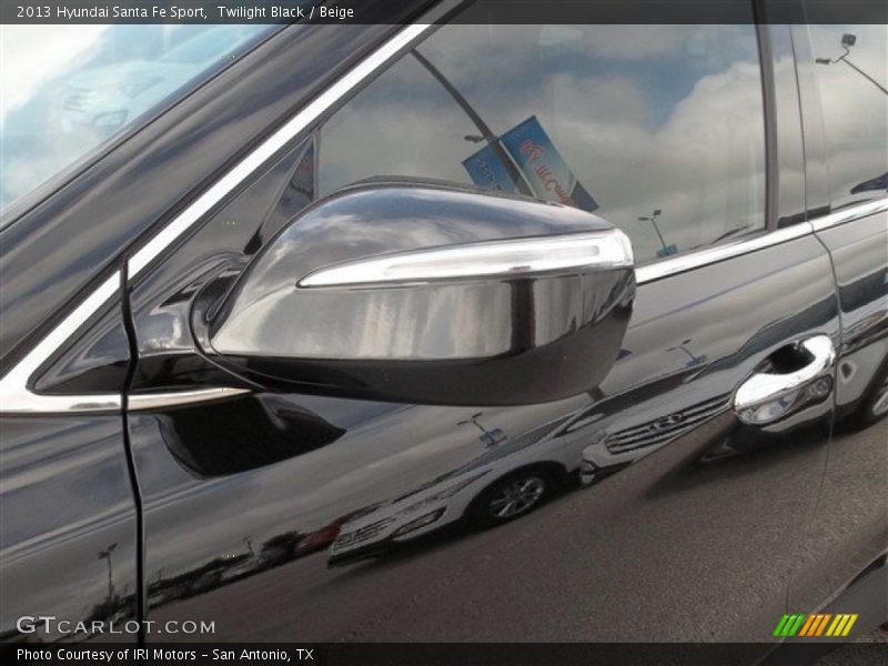 Twilight Black / Beige 2013 Hyundai Santa Fe Sport