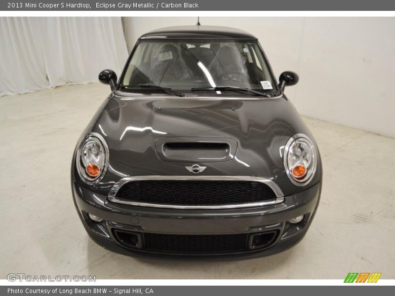 Eclipse Gray Metallic / Carbon Black 2013 Mini Cooper S Hardtop