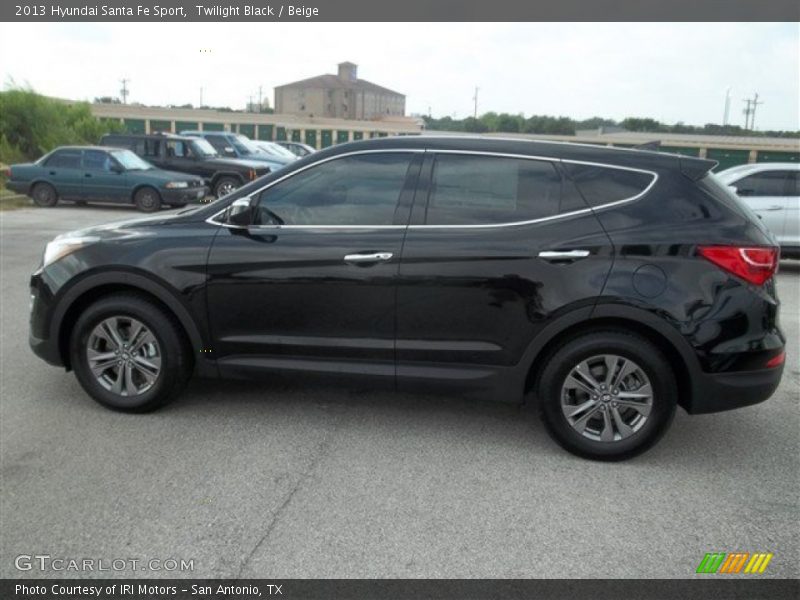 Twilight Black / Beige 2013 Hyundai Santa Fe Sport