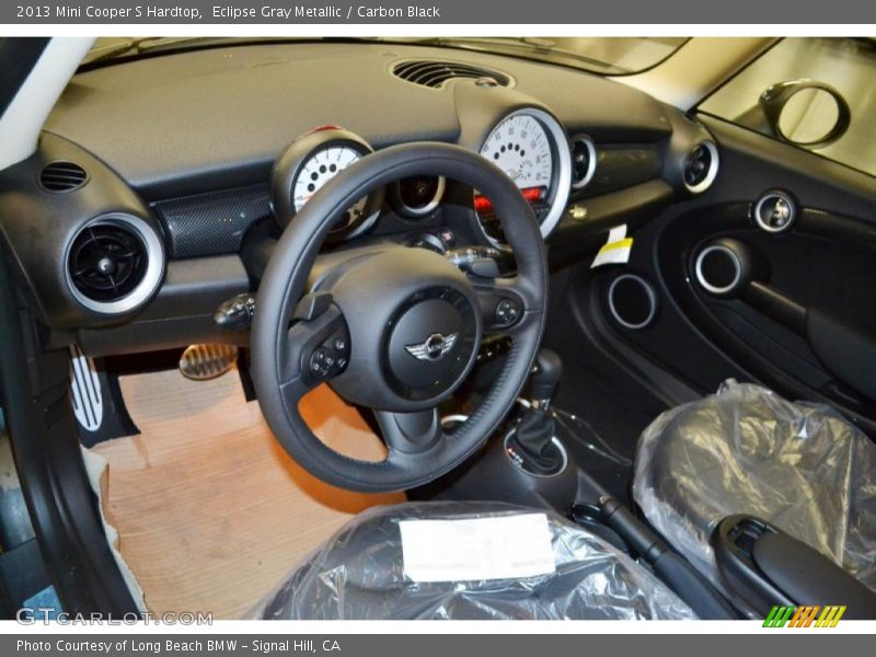 Eclipse Gray Metallic / Carbon Black 2013 Mini Cooper S Hardtop