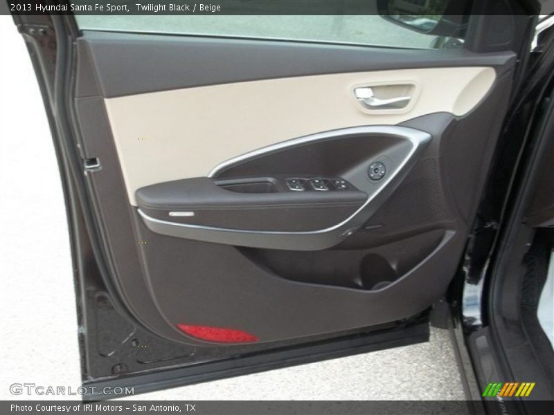 Twilight Black / Beige 2013 Hyundai Santa Fe Sport