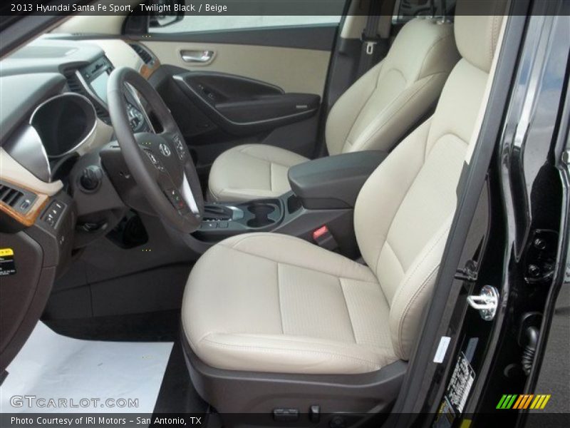 Twilight Black / Beige 2013 Hyundai Santa Fe Sport