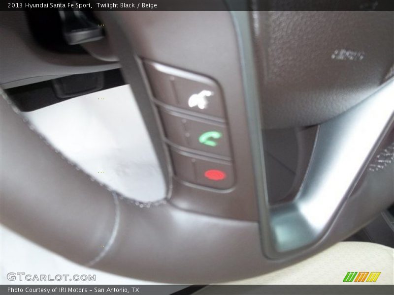 Twilight Black / Beige 2013 Hyundai Santa Fe Sport