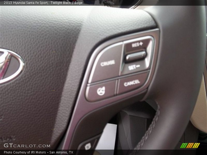 Twilight Black / Beige 2013 Hyundai Santa Fe Sport