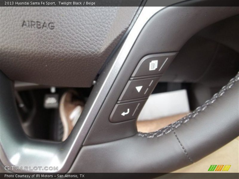 Twilight Black / Beige 2013 Hyundai Santa Fe Sport