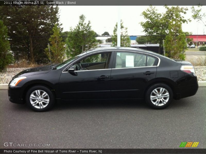 Super Black / Blond 2011 Nissan Altima 2.5 SL