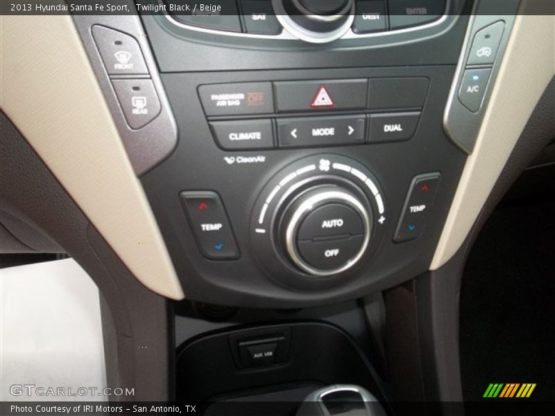 Twilight Black / Beige 2013 Hyundai Santa Fe Sport