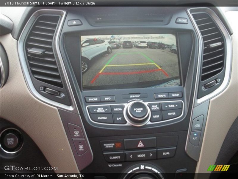 Twilight Black / Beige 2013 Hyundai Santa Fe Sport