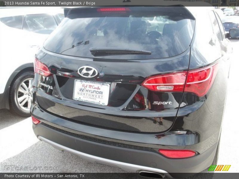 Twilight Black / Beige 2013 Hyundai Santa Fe Sport