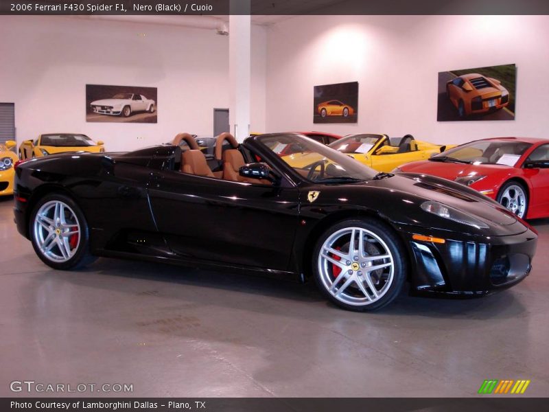 Nero (Black) / Cuoio 2006 Ferrari F430 Spider F1