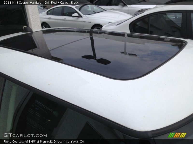 Chili Red / Carbon Black 2011 Mini Cooper Hardtop