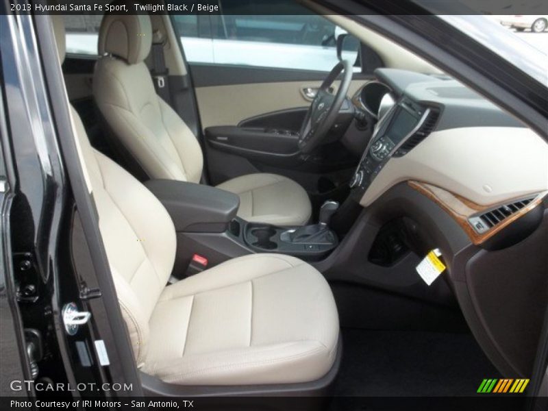 Twilight Black / Beige 2013 Hyundai Santa Fe Sport