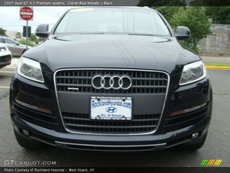 Cobalt Blue Metallic / Black 2007 Audi Q7 4.2 Premium quattro