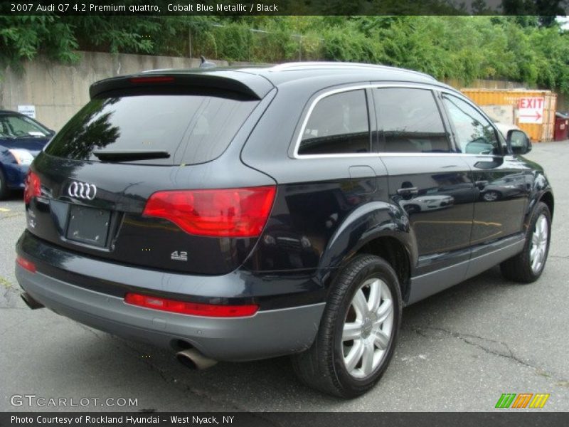 Cobalt Blue Metallic / Black 2007 Audi Q7 4.2 Premium quattro