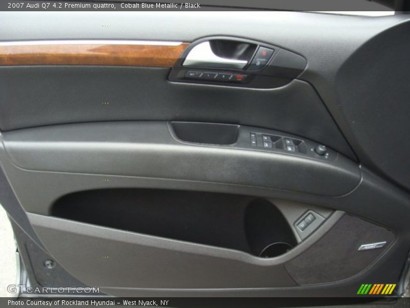 Cobalt Blue Metallic / Black 2007 Audi Q7 4.2 Premium quattro