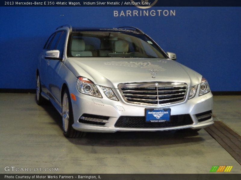 Iridium Silver Metallic / Ash/Dark Grey 2013 Mercedes-Benz E 350 4Matic Wagon