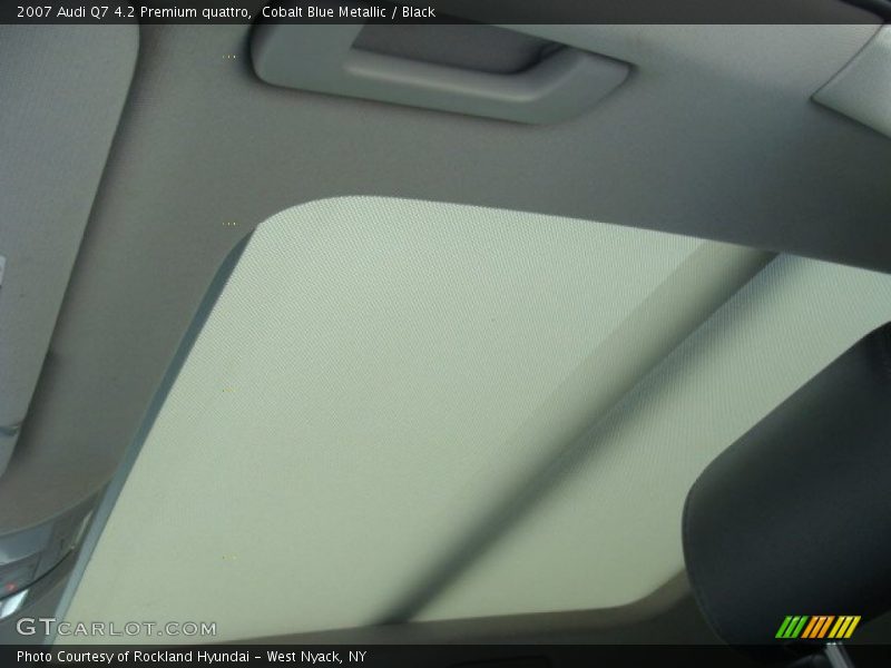 Cobalt Blue Metallic / Black 2007 Audi Q7 4.2 Premium quattro