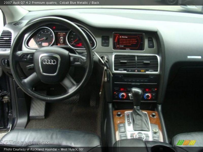 Cobalt Blue Metallic / Black 2007 Audi Q7 4.2 Premium quattro