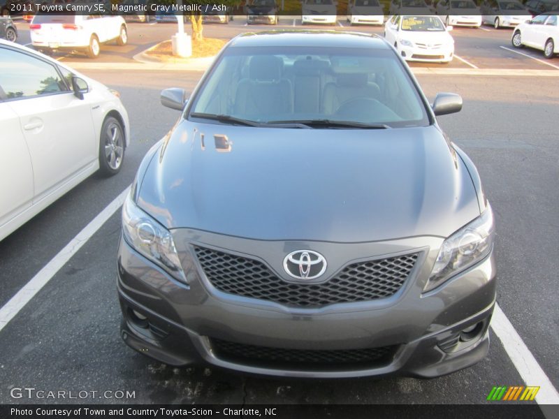 Magnetic Gray Metallic / Ash 2011 Toyota Camry SE