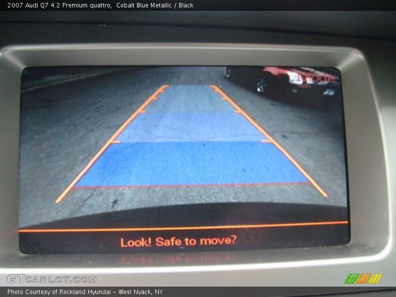 Cobalt Blue Metallic / Black 2007 Audi Q7 4.2 Premium quattro