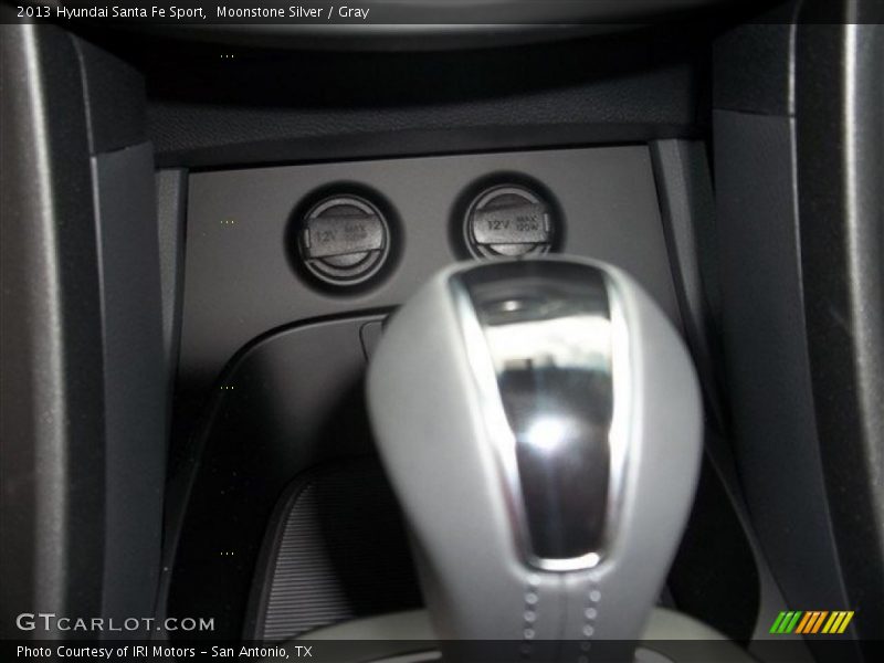 Moonstone Silver / Gray 2013 Hyundai Santa Fe Sport