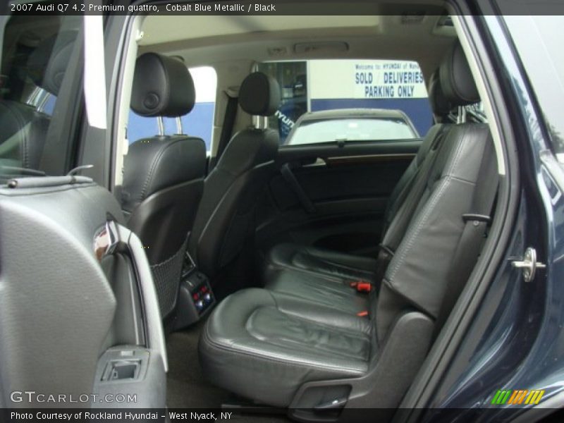 Cobalt Blue Metallic / Black 2007 Audi Q7 4.2 Premium quattro