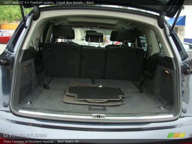 Cobalt Blue Metallic / Black 2007 Audi Q7 4.2 Premium quattro
