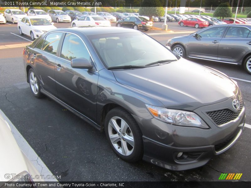 Magnetic Gray Metallic / Ash 2011 Toyota Camry SE