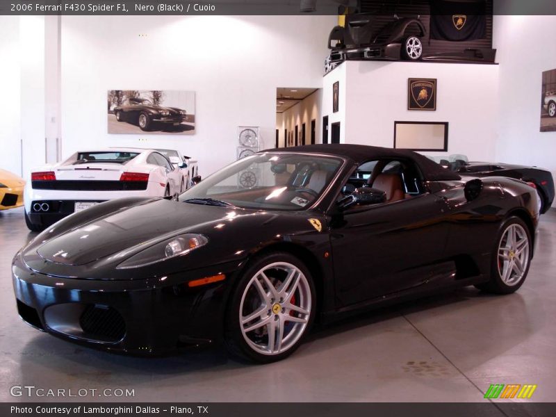 Nero (Black) / Cuoio 2006 Ferrari F430 Spider F1