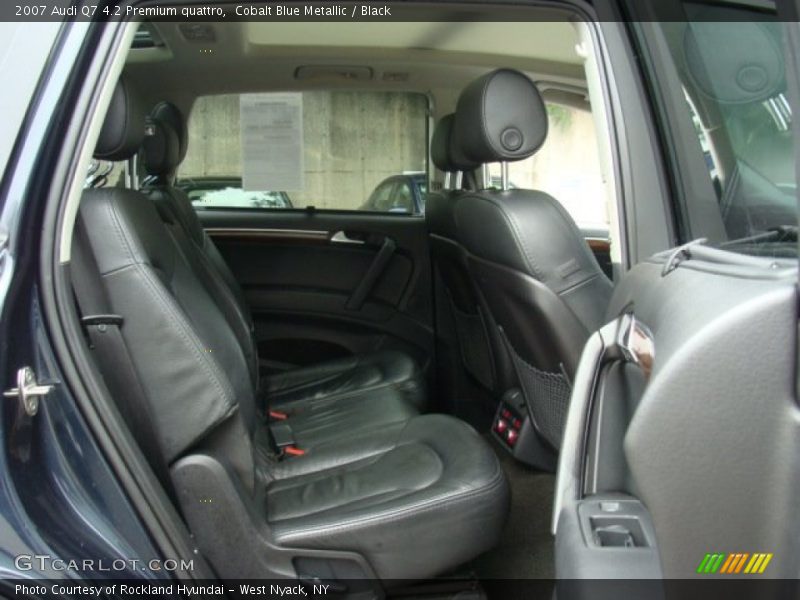 Cobalt Blue Metallic / Black 2007 Audi Q7 4.2 Premium quattro