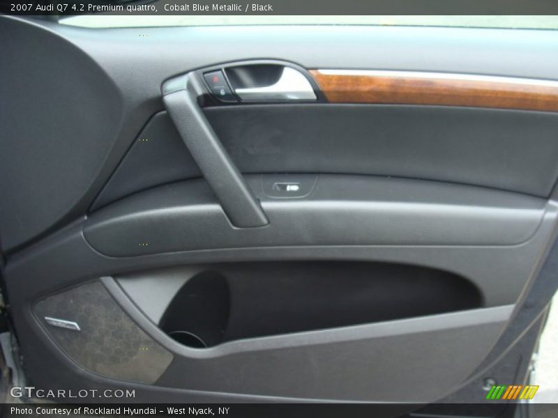 Cobalt Blue Metallic / Black 2007 Audi Q7 4.2 Premium quattro