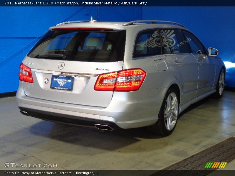 Iridium Silver Metallic / Ash/Dark Grey 2013 Mercedes-Benz E 350 4Matic Wagon