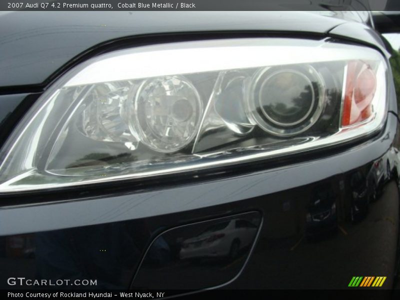 Cobalt Blue Metallic / Black 2007 Audi Q7 4.2 Premium quattro