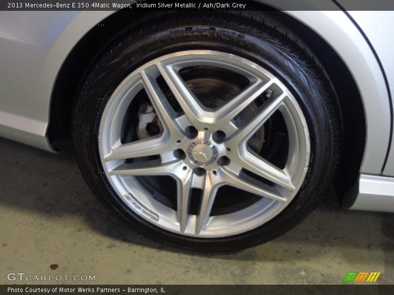 Iridium Silver Metallic / Ash/Dark Grey 2013 Mercedes-Benz E 350 4Matic Wagon