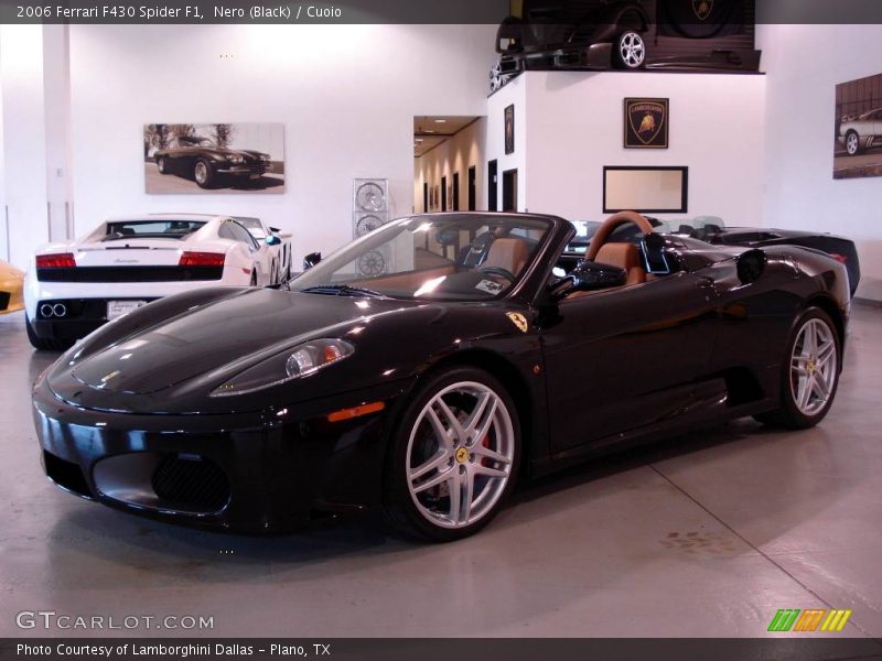 Nero (Black) / Cuoio 2006 Ferrari F430 Spider F1