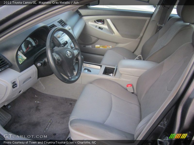 Magnetic Gray Metallic / Ash 2011 Toyota Camry SE