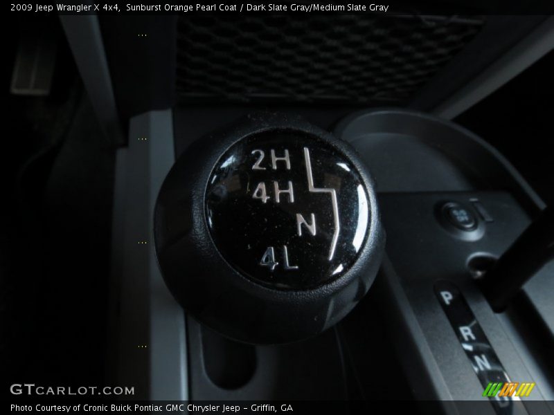 Sunburst Orange Pearl Coat / Dark Slate Gray/Medium Slate Gray 2009 Jeep Wrangler X 4x4