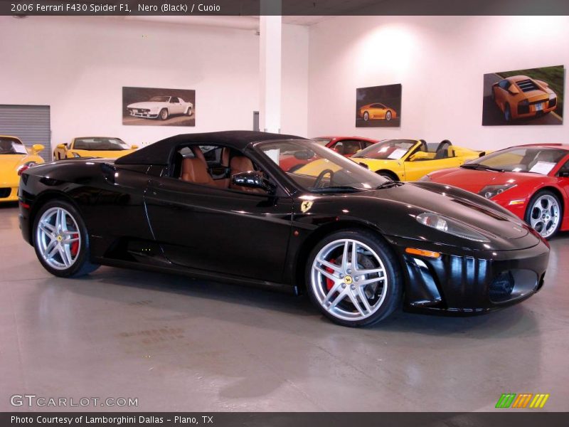 Nero (Black) / Cuoio 2006 Ferrari F430 Spider F1