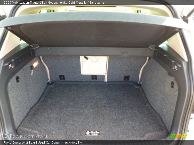 White Gold Metallic / Sandstone 2009 Volkswagen Tiguan SEL 4Motion